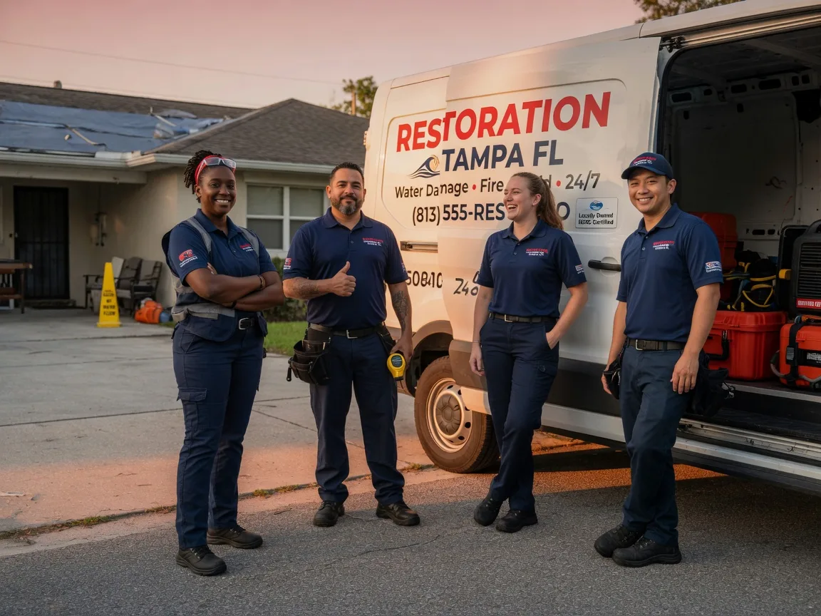 Water Damage Restoration company in Merrifield, MN