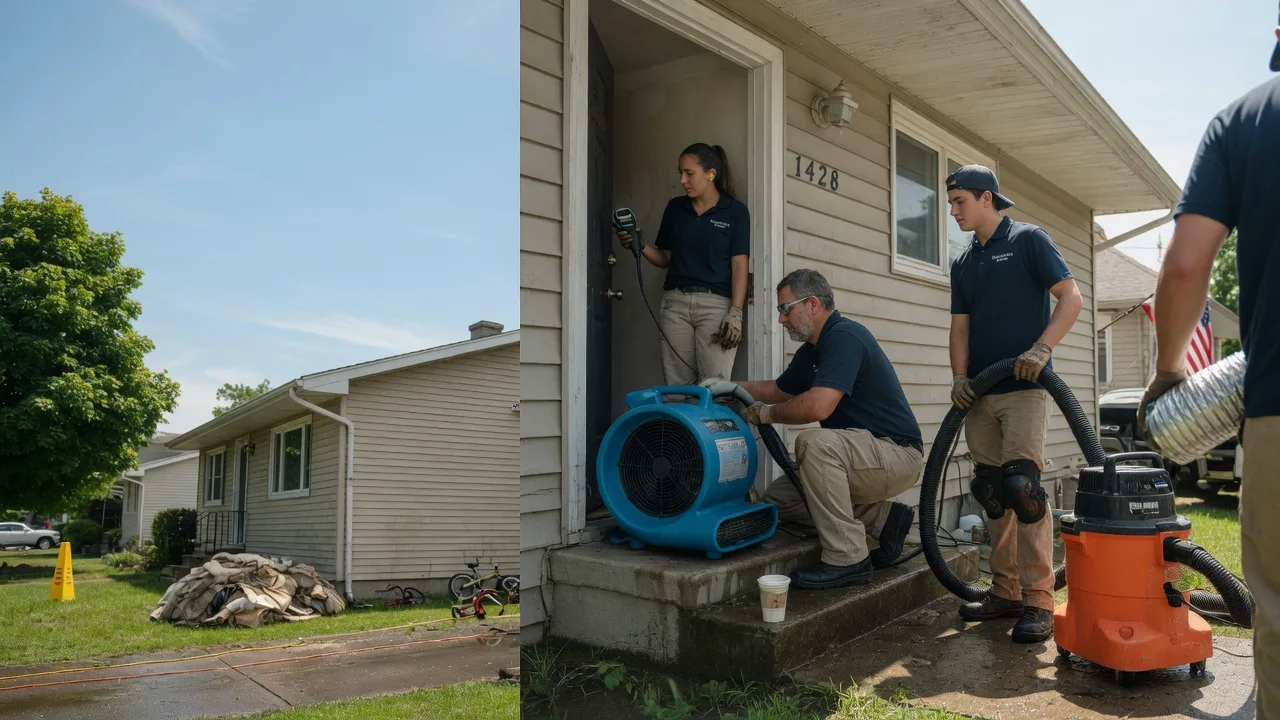 Water Damage Restoration in Merrifield, MN near me